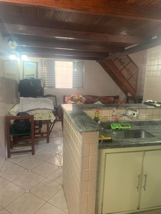 Apartamento Duplex Frente Para O Mar Mongagua Luaran gambar